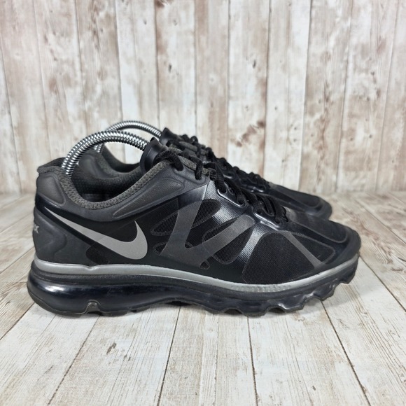 Nike Air Max 2012 Black Running Shoes Sneakers Womens Size 8.5 - Picture 1 of 8